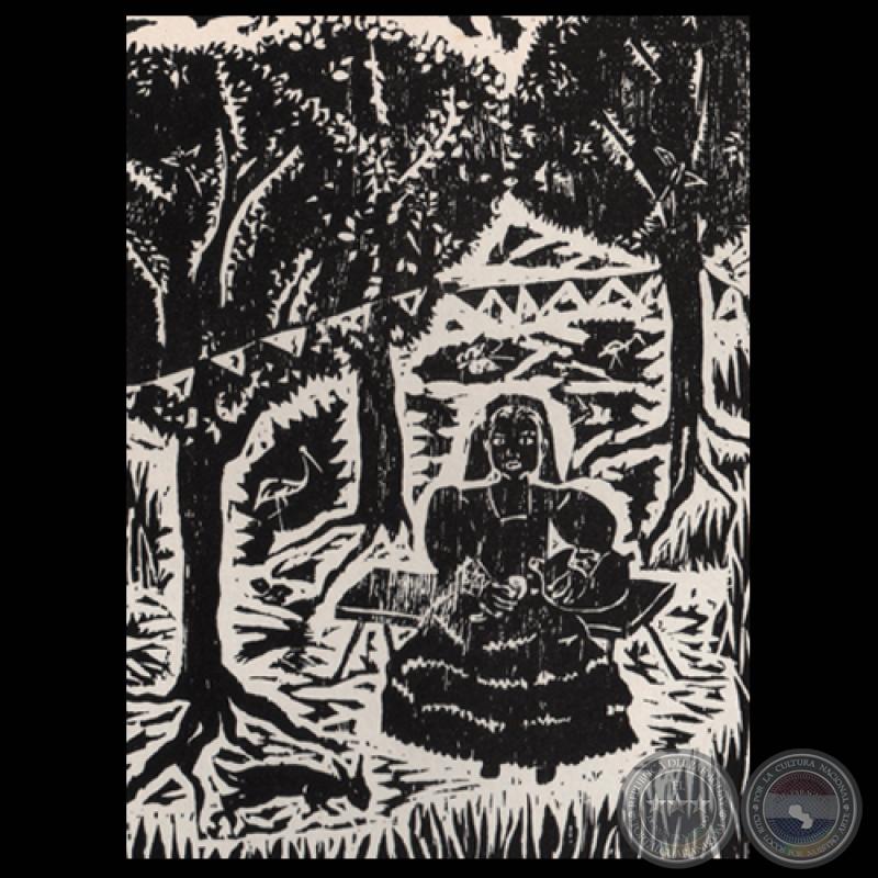 MITACUÑA - Grabado de JACINTO RIVERO